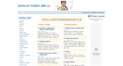 Desktop Screenshot of centrumhlidanideti.cz